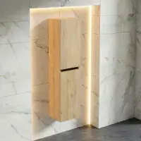 Marbelle 1200 Tall Boy cabinet Davos Oak