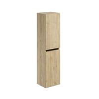 Marbelle 1200 Tall Boy cabinet Davos Oak