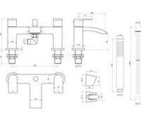 Bathrooms of Style Lepus Bath Shower Mixer