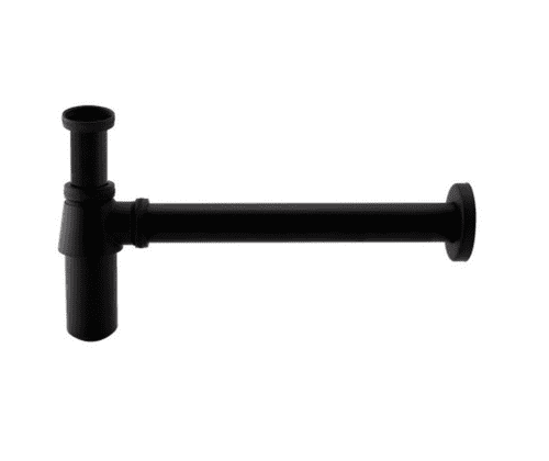 Matt Black Basin Bottle Trap