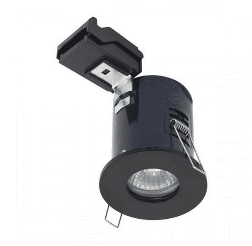Matt Black Bathroom Spotlight, LED Bulb