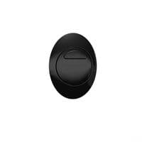 Matt Black Rimless Close Coupled Toilet inc Soft Close Seat