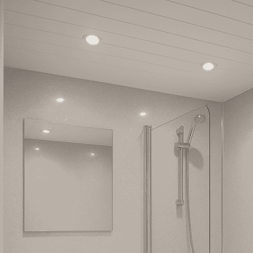 Matt White PVC Ceiling Panel Packs - Various Lengths