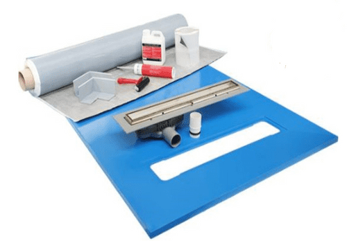 Maxxus Wetroom Kit - Linear Drain & Membrane Tanking (For Tiling)