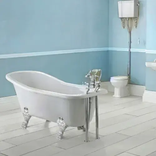 Maynard Freestanding Bath, 1530 x 760mm 2 Tap Holes