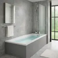 Frontline Medici 1650 x 800mm Bath – The Only Extra Wide 1650 Bath - FREE Delivery