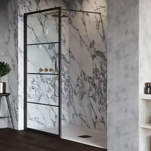 Mermaid Elite Shower Panels - Marmo Migliore (Matt)