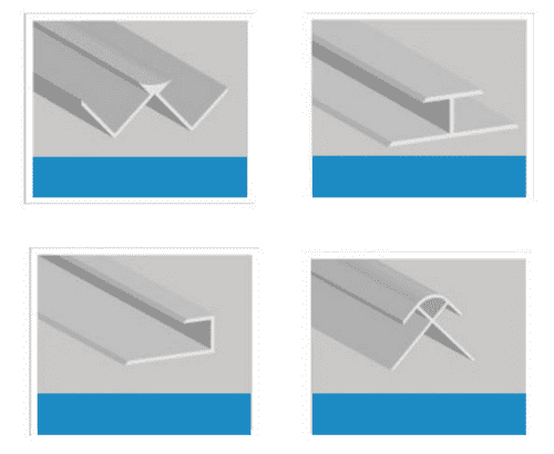 Mermaid Trade Extrusions - Various Styles & Colours