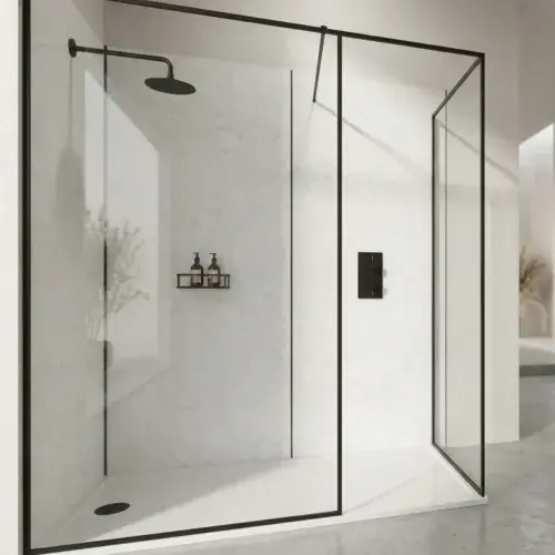 Mermaid Wetwall Panels - Cararra Marble - All Sizes
