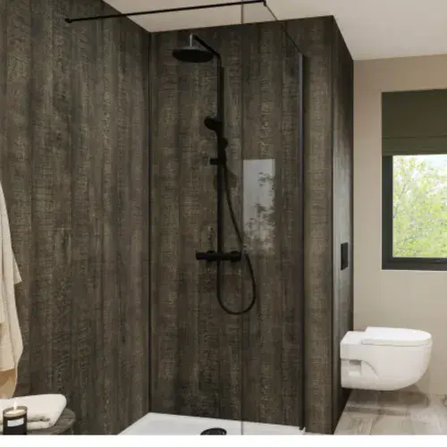 Mermaid Wetwall Panels - Charred Elm - All Sizes