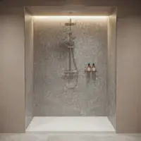 Mermaid Wetwall Panels - Platinum Stone - All Sizes