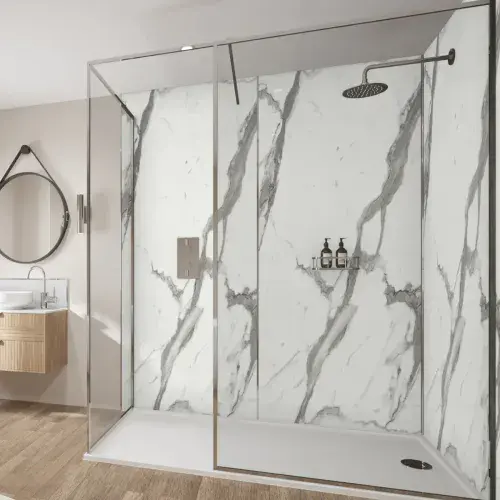 Mermaid Wetwall Shower Panels - All Colours - 585mm T&G