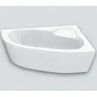 Merrill 1500 x 950mm Offset Corner Bath Left or Right Hand inc Legs & Fixings