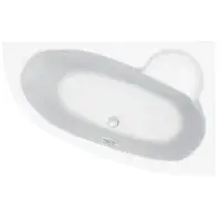 Merrill 1500 x 950mm Offset Corner Bath Left or Right Hand inc Legs & Fixings