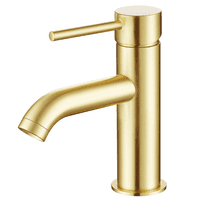 Mineral Brushed Brass Bathroom Tap Pack | WRAS Approved | Bathcenter