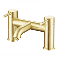 Mineral Brushed Brass Bathroom Tap Pack | WRAS Approved | Bathcenter