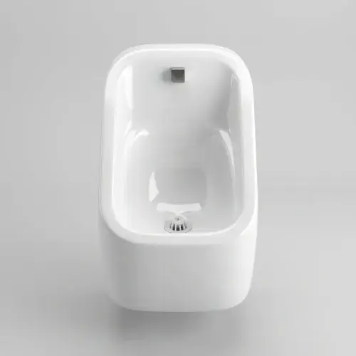 Modern Ceramic Urinal Bowl Only - For Exposed or Concealed Pipework