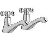 Modox Basin Pillar Taps, Chrome