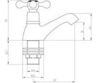 Bathrooms of Style Modoxandsup2; Bath Pillar Taps