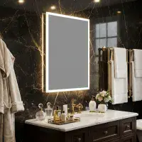 Mosca 500 x 700mm LED Bluetooth Mirror with Shaver Socket