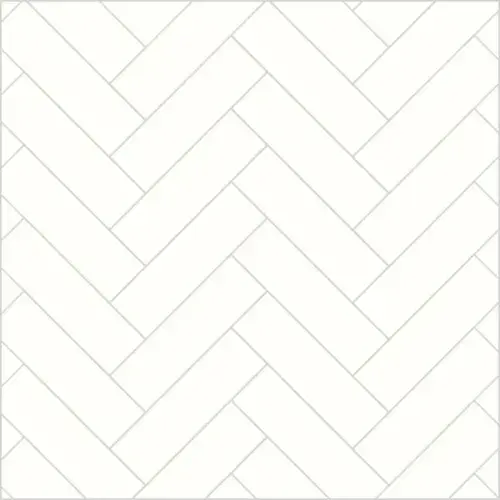 Multipanel Alpine White Herringbone Tile Collection 2400 x 598mm - Hydrolock Panel