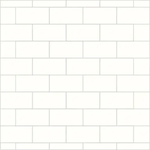 Multipanel Alpine White Metro Tile Collection 2400 x 598mm Hydrolock Panel