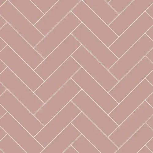 Multipanel Antique Rose Herringbone Tile Collection 2400 x 598mm Hydrolock Panel