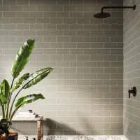 Multipanel Sage Green Metro Tile Collection 2400 x 598mm Hydrolock Panel