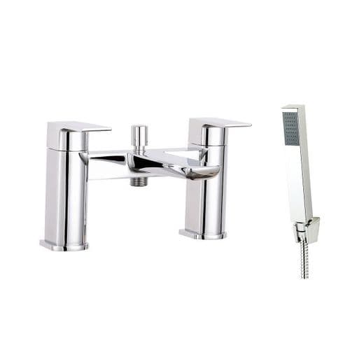 Muro Bath Shower Mixer Tap - Chrome, Matt Black or Brushed Brass