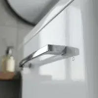 Narvik 500mm Waterproof Vanity Unit - Gloss White | 2 Drawers