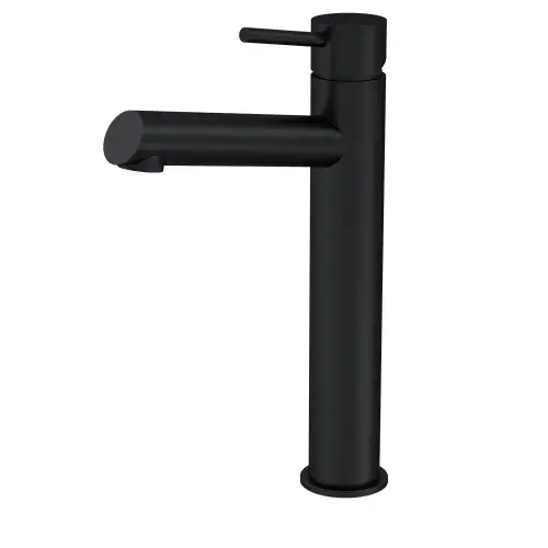 Navala High-Rise Mono Basin Mixer - Matt Black