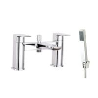 Neo Chrome Bathroom Tap Pack, Basin Mixer, Bath Filler or Shower Mixer & Waste