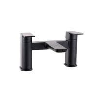 Neo Matt Black Bathroom Tap Pack, Basin Mixer, Bath Filler or Shower Mixer & Waste