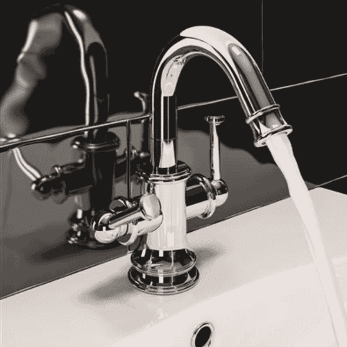 Newlyn Basin Mono Tap with Waste - Chrome