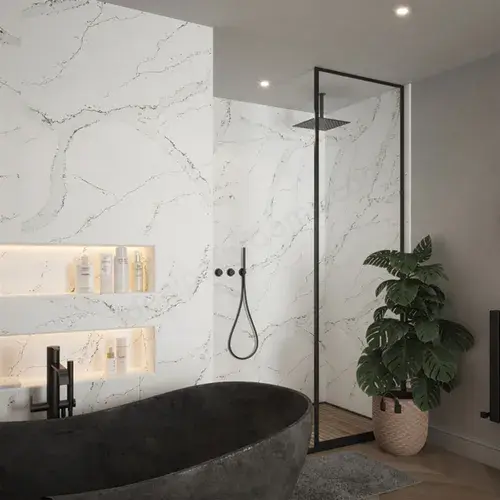 Nuance Calacatta Volegno Wall Panels - All Sizes