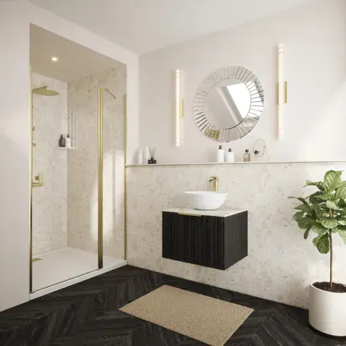 Nuance Light Terrazzo Wall Panels - All Sizes