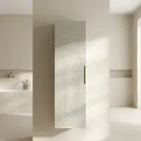 Octavia Matt Oat 350mm Tall Wall Hung Unit