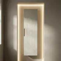 Octavia Matt Oat 350mm Tall Wall Hung Unit