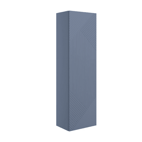 Octavia Matt Smoke Blue 350mm Tall Wall Hung Unit