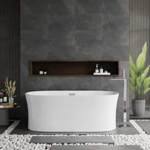 Oland Oval Freestanding Bath 1600mm