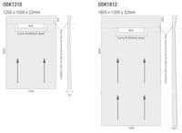OneDeck cut to size Wetroom kit for tile floors with paint on tanking and linear drain