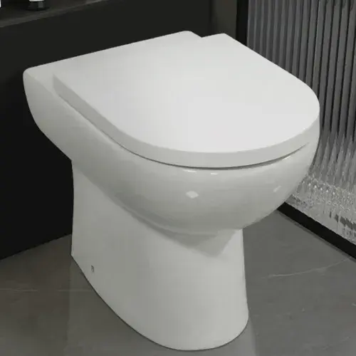 Osterley Comfort Height Back To Wall Eco Vortex WC Pan - White