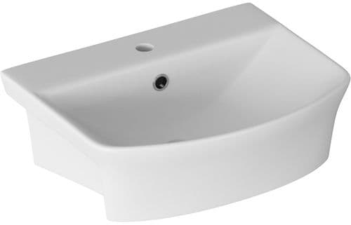 Parum 500 x 400mm Semi Recessed Basin