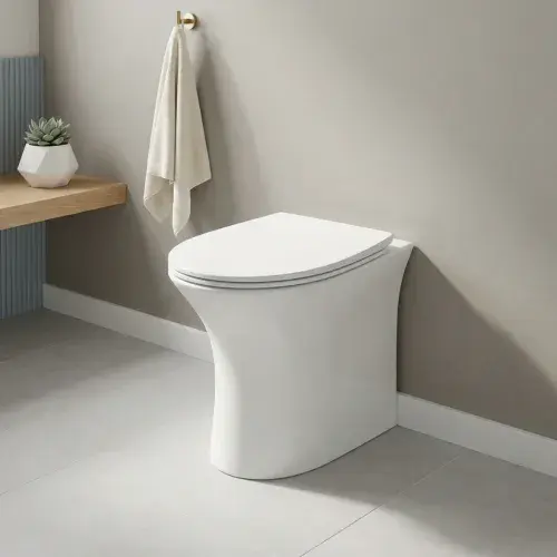Parum Back To Wall Toilet With Soft Close Seat