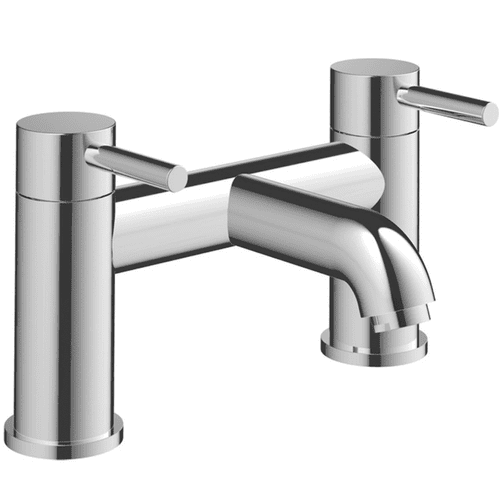 Pesco Bath Filler Tap, Chrome, Modern Lever Style