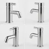 Bathrooms of Style Pesco Cloakroom Basin Mixer w/Click-Clack Waste - Chrome