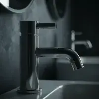 Bathrooms of Style Pesco Cloakroom Basin Mixer w/Click-Clack Waste - Chrome