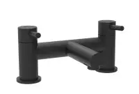 Premier Matt Black Bathroom Tap Pack