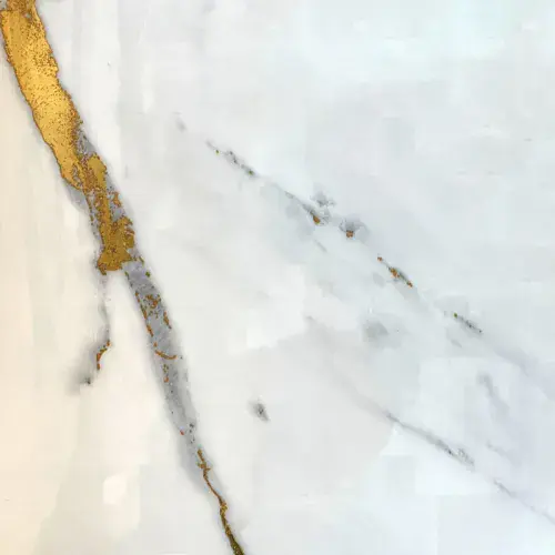 PVC Shower Panel Decorwall Maxi Panel - Gloss Bianco Gold - 2400mm x 900mm x 10mm