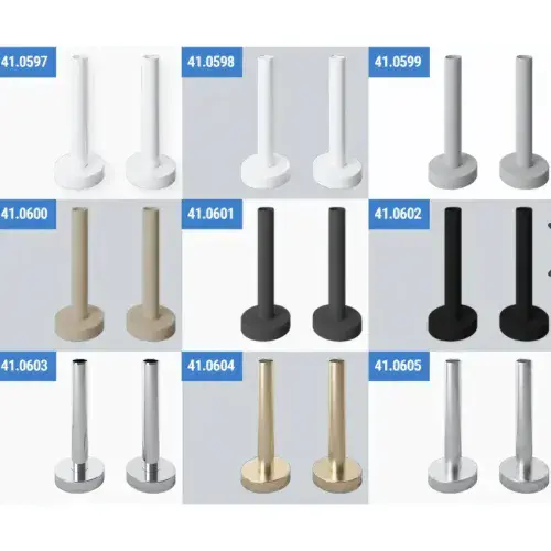 Radiator Pipe Shrouds and Collar Kits - Various Colours